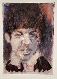 Armin Mueller-Stahl Paul McCartney Giclée-Print 56 x 42 cm Auflage 180 Ex.