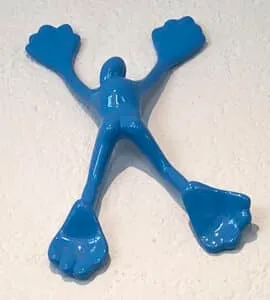 Rosalie Flossi hellblau Skulptur, stempelsigniert, nummeriert Auflage 28/333 40 x 35 cm