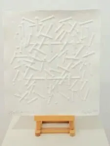 Günther Uecker Benefizgrafik für das Lilli Marx Haus Düsseldorf, 2024 UNLIMITIERT 41 x 37 cm handsigniert