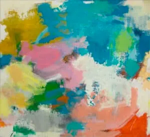 Petra Amerell Ohne Titel (21-01) Pigmente und Binder/Leinwand 110 x 120 cm Unikat