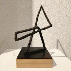 Norbert Klaus LIED-S154 Objekt aus natürlichen Materialien 29 x 20 x 20 cm