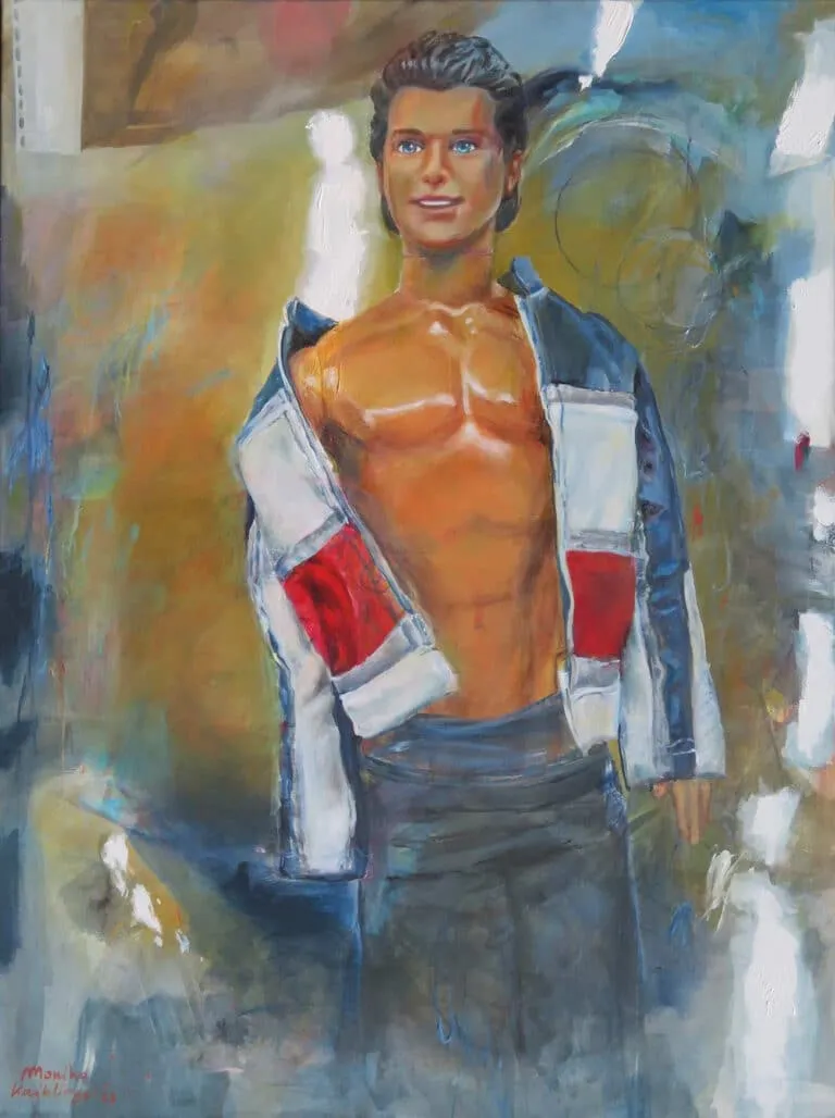 Monika Kaiblinger Stark (Ken) Acryll auf Leinwand 160 x 120 cm