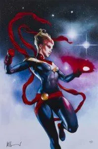 Adi Granov Marvelous Fine Art Print/Leinwand ca. 76 x 51 Auflage 50 Exemplare