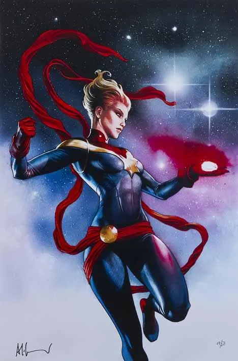 Adi Granov Marvelous Fine Art Print/Leinwand ca. 76 x 51 Auflage 50 Exemplare