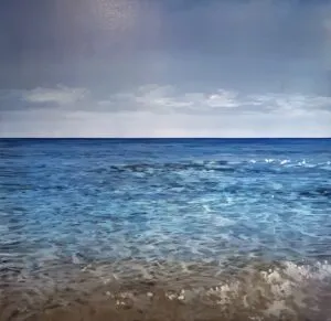 Robert Arató Seascape 12-2012 Öl auf Leinwand 140 x 140 cm Unikat