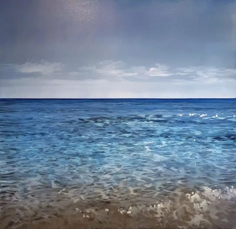 Robert Arató Seascape 12-2012 Öl auf Leinwand 140 x 140 cm Unikat
