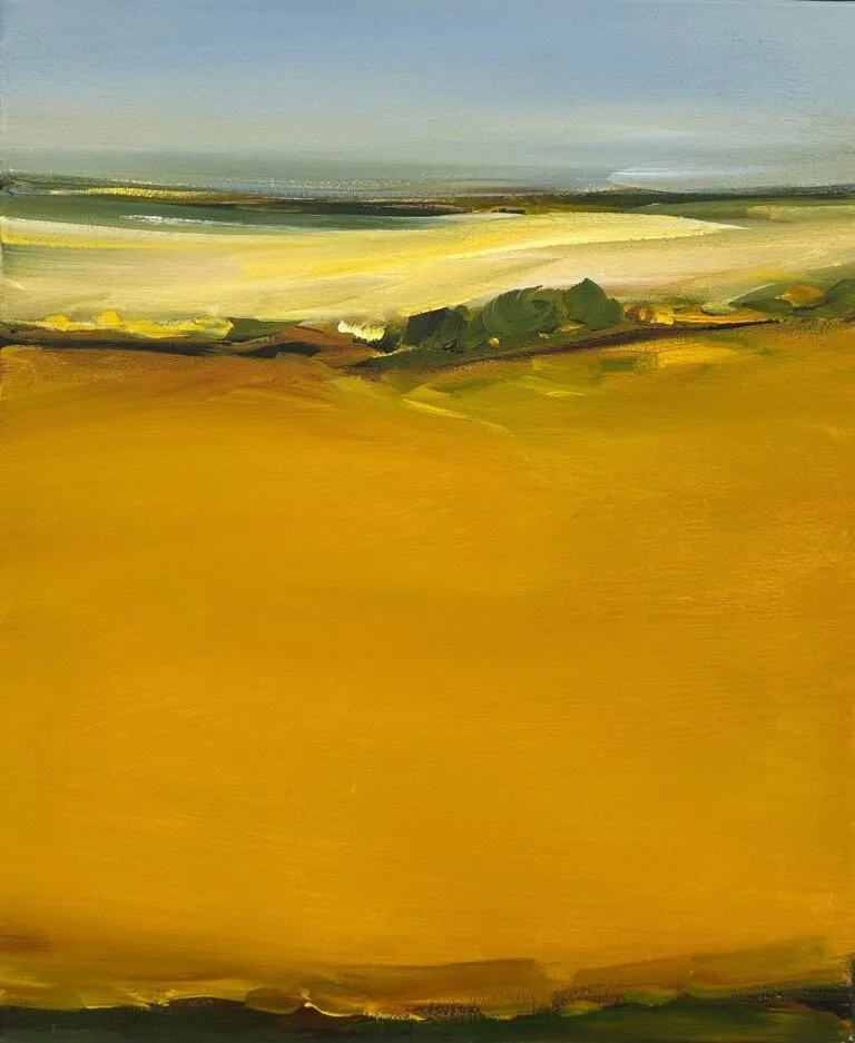 Puck Steinbrecher Aufblick Acryl auf Leinwand 60 x 50 cm Unikat