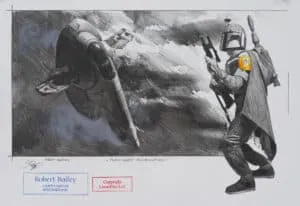 Robert Bailey Formidable Combination Zeichnung, RB 540 Small Unikat