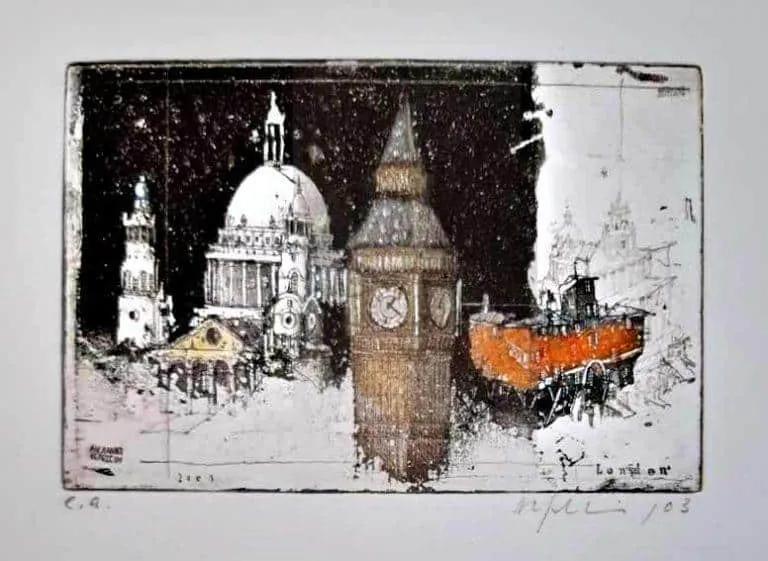 Alexander Befelein London bei Nacht