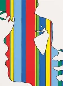 Werner Berges Ansichtssache Siebdruck 80 x 60 cm handsigniert und nummeriert