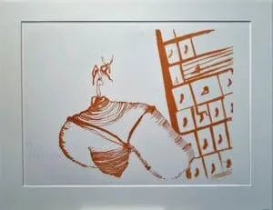 Joseph Beuys Spur I Aus dem Leben der Bienen Lithografie