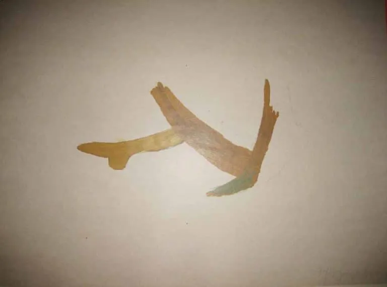 Joseph Beuys Spur II Ohne Titel, Hirschgeweih Lithografie