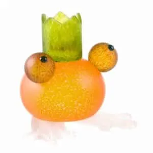 Glasstudio Borowski Frosch Kerzenhalter