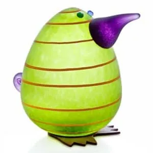 Glasstudio Borowski Kiwi Egg Briefbeschwerer