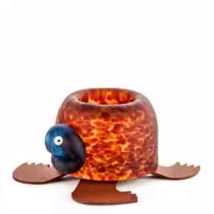 Glasstudio Borowski Turtle Teelichthalter