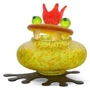 Glasstudio Borowski Boxy Box Oliv