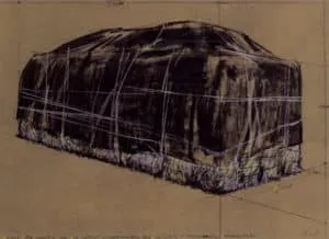 Christo Packed Hay, 1973 Siebdruck, handsigniert umd nummeriert
