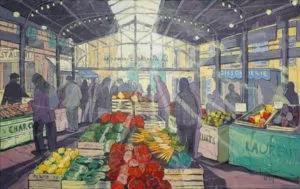 Ulrich Hartig Marche Provencal Mischtechnik/Leinwand