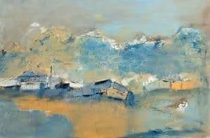 Theresia Helmig Ohne Titel Acryl/Leinwand 80 x 120 cm Unikat