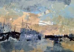 Theresia Helmig Ohne Titel Acryl/Leinwand 100 x 80 cm Unikat