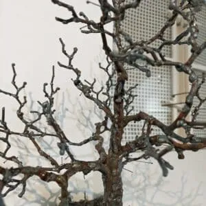 Mirsad Herenda Wandobjekt Baum aus Eisen 53 x 41 x 38 cm