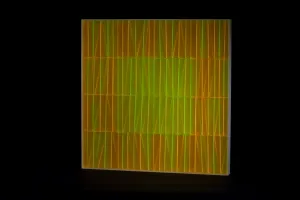 Klaus Joas Wandobjekt, Gelb-Orange