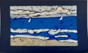 Klaus Fußmann Kronsgaard Linoldruck 12,5 x 21 cm Auflage 200 Ex.