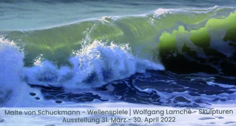 Ausstellung Malte von Schuckmann und Wolfgang Lamché in der Galerie Kersten in München 31. März bis 30. April 2022