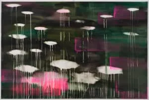 Katja Then Neo, 2021 Acryl und Epoxidharz auf Leinwand 80 x 120 cm Unikat