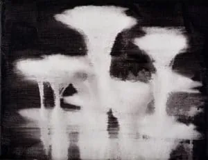 Katja Then Neolito, 2021 Acryl und Epoxidharz auf Leinwand 18 x 24 cm Unikat