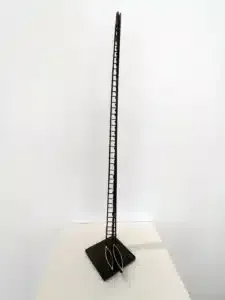 Basilius Kleinhans Hochzeitsleiter Bronze, Blattgold 96 x 19 x 15 cm Unikat