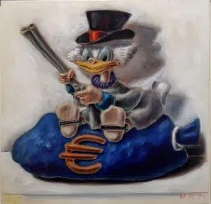 Andreas Schiller WB 24, Dagobert Ölgemälde