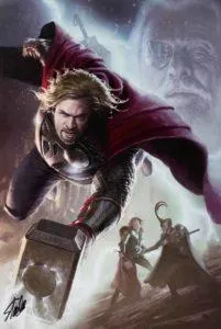 Marvel Studio signed by Stan Lee Legends: Thor Fine Art Print/Leinwand ca. 76 x 51 cm Auflage 195 Exemplare