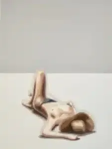 Sun Yun Park Ohne Titel, Nr. 35 Öl/Leinwand 24 x 18 cm Unikat