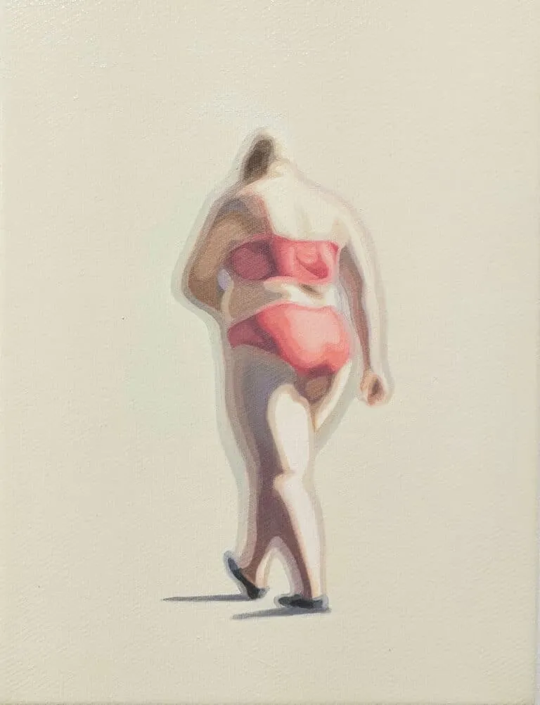 Sun Yun Park Peoplescape, Nr. 4 Öl/Leinwand 24 x 18 cm Unikat