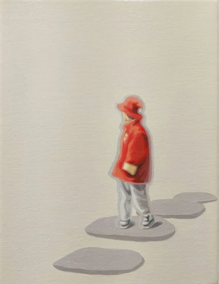 Sun Yun Park Peoplescape, Nr. 47 Öl/Leinwand 24 x 18 cm Unikat