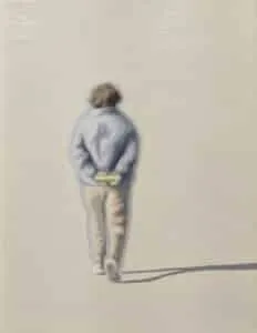 Sun Yun Park Peoplescape, Nr. 48 Öl/Leinwand 24 x 18 cm Unikat