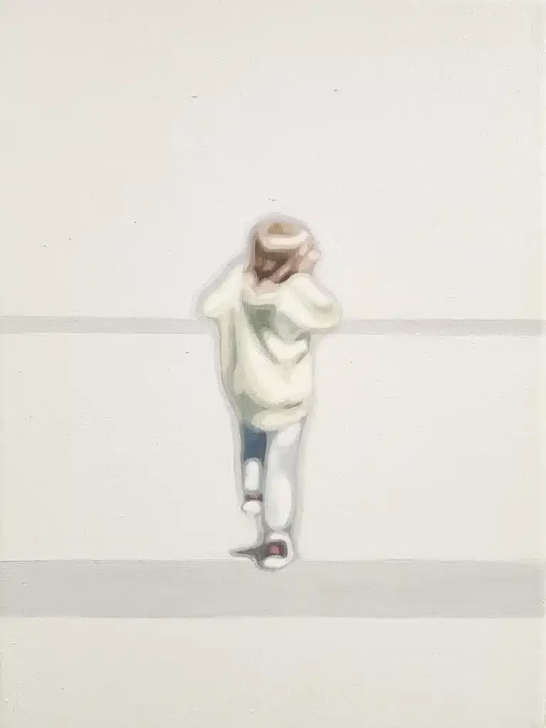 Sun Yun Park Ohne Titel, Nr. 7 Öl/Leinwand 24 x 18 cm Unikat