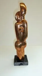 Pierre Schumann Romeo und Julia Bronzeskulptur