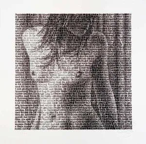 SAXA Pasodoble Siebdruck auf Hahnemühle-Karton 60 x 60 cm signiert und nummeriert Auflage 80 Exemplare