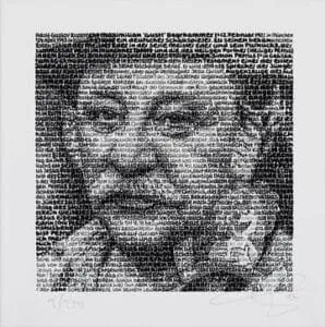 SAXA Gustl Bayrhammer Fine Art Print 60 x 60 cm signiert und nummeriert