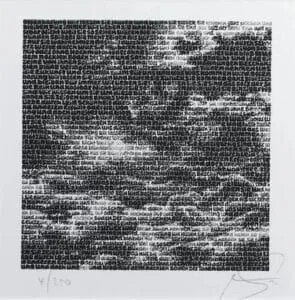 SAXA Offenbarung Fine Art Print 50 x 70 cm signiert und nummeriert