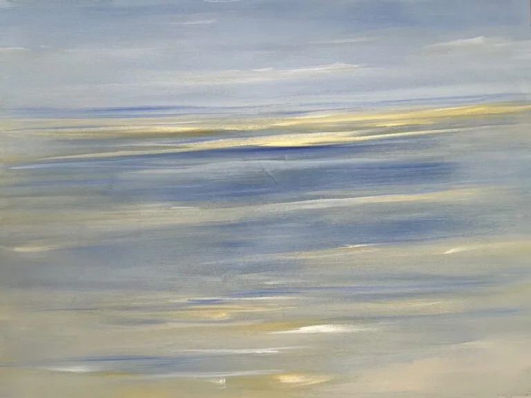 Puck Steinbrecher Unendlich!, 2023 Acryl auf Leinwand 90x120cm Unikat