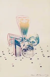 Andy Warhol Committee 2000, 1982 Farbserigrafie Auflage 1423/2000 handsigniert und nummeriert 76 x 51 cm