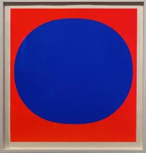 Rupprecht Geiger Colour in the round, 1969 Mappe mit 9 Serigrafien, hier Nr. 3 (126/3) 71 x 66 c, Aufl. 95 Ex. signiert und nummeriert WVG 126