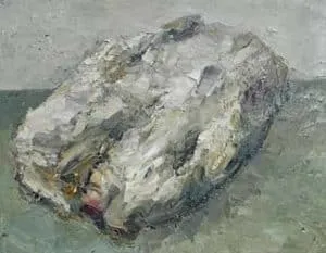 Rudi Weiss Stein, 19-2020 Öl auf Leinwand