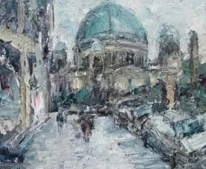 Rudi Weiss Berlin, 4-2017 Öl auf Leinwand