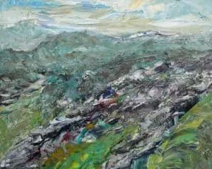 Rudi Weiss Pustertal, 6-22 Öl auf Leinwand 40 x 50 cm Unikat