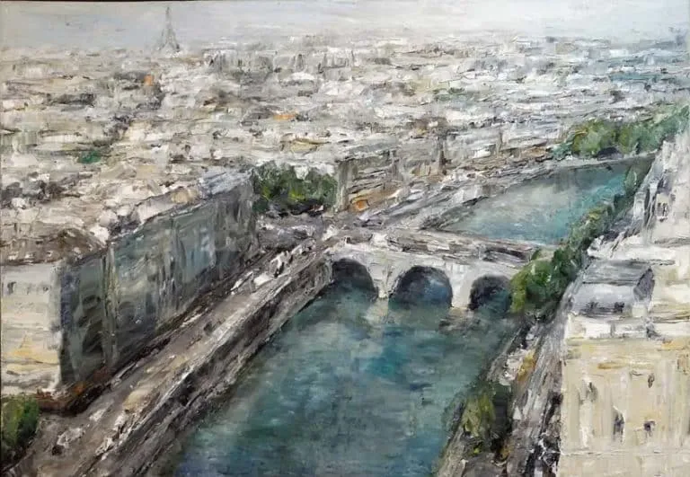 Rudi Weiss Paris, 12-2013 Öl auf Leinwand