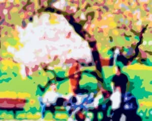 Konrad Winter Wilhelma, 2019 Autolack auf Aluminium 120 x 150 cm Unikat